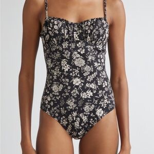 Ulla Johnson Floral One Piece Swimsuit